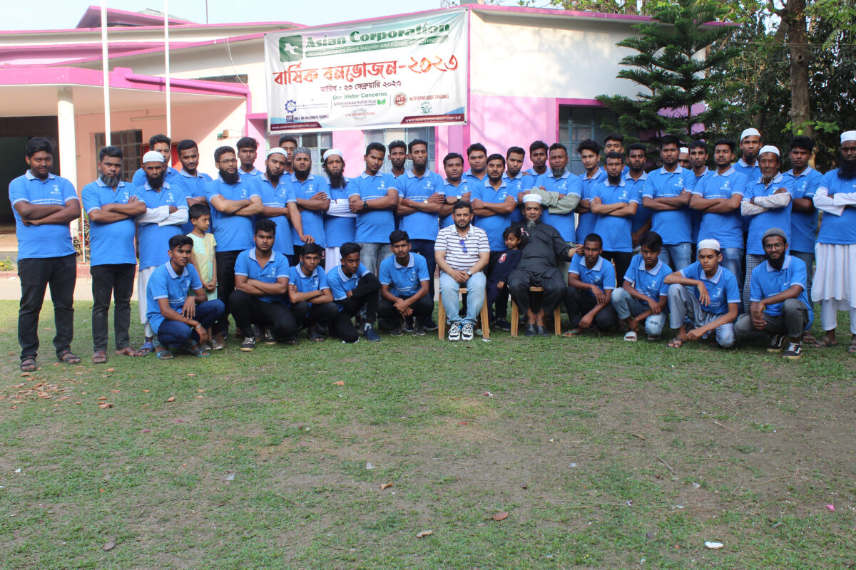 All staff of ASIAN CORPORATION in one frame at the picnic 2023